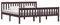 GuyAna Massivholzbett Dunkelbraun Kiefer 180x200 cm Bettgestell MöBelpalette Bett Holz Bed Frames Massivholzbett 283237
