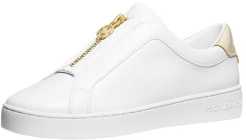 Michael Kors Damen Raina Trainer Sneaker zum Hineinschlüpfen, vanille, 35 EU