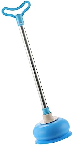 HEMOTON 1 Pc desatascar el inodoro émbolo de copa escobilla de baño resistente herramientas de fontaneria herramienta de dragado de inodoro destapador de inodoro eléctrico detergente piel