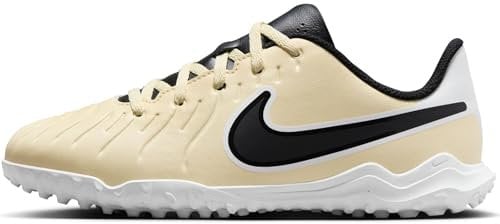 Nike Jr Legend 10 Club TF, Botas de fútbol, Lemonade Black Mtlc Gold Coin, 38 EU