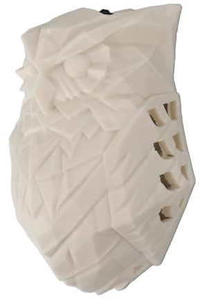 Wifehelper Tiere Wandleuchte Tiere Wandleuchte Led Kunstharz Wandleuchte Exquisite Nachtlicht Beleuchtung Wandlampe für Schlafwand Hinterhof (Eule)