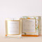 Find Your Glow (FYG) – The Secret Garden Candle – Pêche, jasmin et clou de girofle | Bougie naturelle coulée à la main avec cire de noix de coco et de colza | Jusqu'à 45 heures de combustion | Ambre