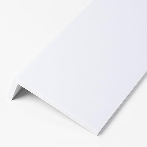 TYHAYJYK Rebord de fenêtre extérieur, Protection de Rebord de fenêtre, Blanc Pur, Panneau de Couverture décoratif de fenêtre découpable, rebords de fenêtre en Acrylique Composite, comptoir