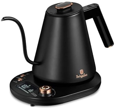Berlinger Haus Black Rose Collection BH-9478 - Olla a presión digital con control de temperatura (1 l)