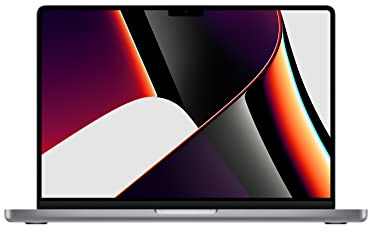 Apple MacBook Pro 2021 con Chip M1 Pro (14-Pulgadas, 16GB de RAM, 1TB de Almacenamiento SSD) (QWERTY Inglés) Gris Espacial (Reacondicionado)