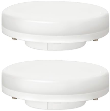 SYLVANIA MicroLynx GX53 LED Neutralweiß | 5W, Ersatz für 40W MLF | 470lm Leuchtmittel - 4000K | Schrankleuchte | 2er Pack