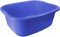 11 Ltr Plastic Washing Up Bowl Durable & Lightweight Dishwashing Basin for Kitchen Sink, Large Capacity, Easy-Grip Handles Ideal for Washing Dishes, Vegetables (Blue)