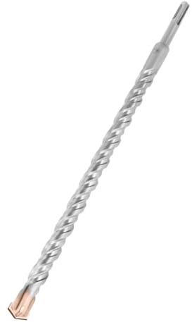 Hilpaty Hammerbohrer SDS Plus Betonbohrer 18x350mm, Professionell Steinbohrer mit 4 Hartmetall Schneiden für Bohren in Stein, Beton, Naturstein, Ziegelmauer