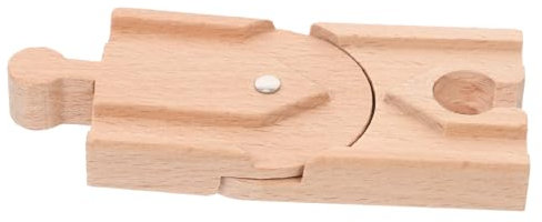 GALPADA Holzeisenbahn Erweiterung Block Schiene Zubehör Spielzeug Für Junge Mädchen Bahnstrecke Gestalten Szenenlayout Requisite