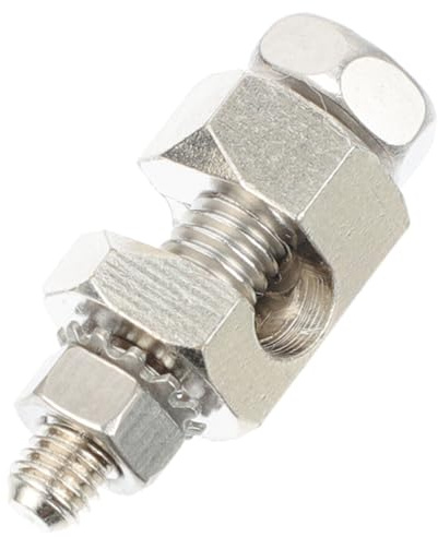 1Pcs Pince de Mise la Terre Solaire Clips de Mise la Terre du Câble Serrage Câble à Cosse Connexion Sécurisée Fixation Photovoltaïque pour Systèmes Solaires Domestiques et