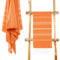Cacala Türkische Badetücher, Pure-Serie, Baumwolle, Orange, 95 x 175 x 0.5 cm