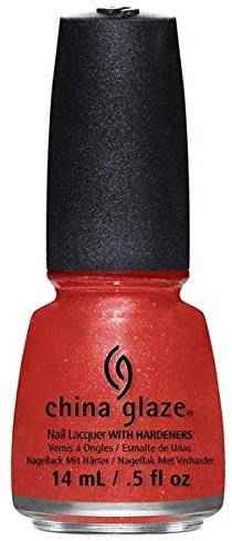 China Glaze Nail Lacquer with Hardner - Iridescent Effect - Elfin Around, 1er Pack (1 x 14 ml)