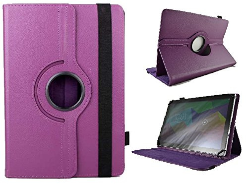 Funda Giratoria para Tablet Samsung Galaxy Tab 4 10.1 - Morado