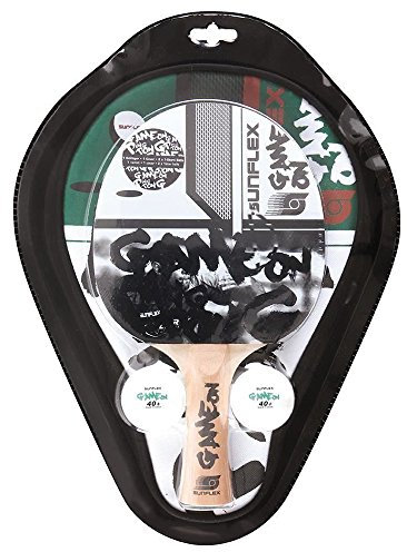 Sunflex Tischtennis Spiel auf Tennis-Set – Mehrfarbig