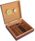 CASE ELEGANCE Humidor aus spanischem Zedernholz in Kirschholz-Optik mit eingelassener Magnetdichtung
