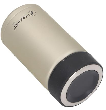 Coffee Flask Travel Mug，Travel Mug,Stainless Steel Vacuum Thermal Insulated Travel Mug Bottle with Removable Tea Strainer Flask Coffee Cup(Champagne)