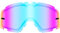 O'NEAL | Motocross-Brillen-Ersatzteile | Motorrad Enduro | Doppel-Linse für maximale Lichtdurchlässigkeit, 1,2 mm Linse mit 100% UV Schutz | B-30 Goggle Spare Double Lens | Radium Blau | One Size