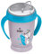 LOVI Tasse facile à boire pour tout-petit, non-déversement, 250 ml, 6 mois et plus, Bécher avec poignée, Boire sans renverser, Sans BPA, Bec souple en silicone, Ergonomique, Bleu