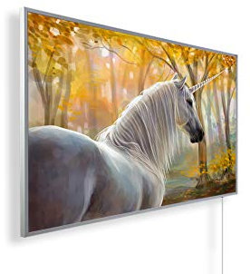 Könighaus Infrarot Bildheizung ✓ Qualität mit 5 Jahre Herstellergarantie ✓ 200+ Bilder ✓ Doppelter überhitzungsschutz ✓ inkl. Thermostat ✓ 600W ✓ Motiv: Ölgemälde 102