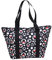 Disney Reisetasche mit Reißverschluss, Mickey & Minnie Mouse, schwarz, Einheitsgröße