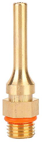 Qiter Ugello per Pistola per Colla a Caldo, Ugello per Pistola per Colla a Caldo Accessori per Strumenti di Sostituzione Punta in Rame di Alta qualità 50/70mm(50mm)
