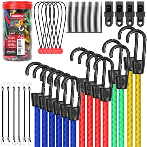 SEDY 30-teiliges Bungee-Seil-Set