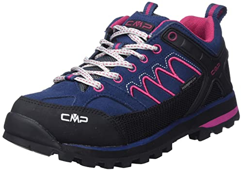 CMP Damen Moon Low Trekking Shoe Wp, Blue-Geraneo, 39