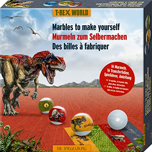 Die Spiegelburg - Murmeln zum Selbermachen, T-Rex World, 18008