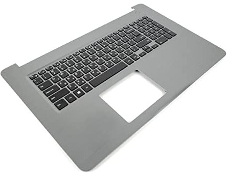 Dell Inspiron 5765/5767 Palmrest & HEBREW Keyboard - 04CFRC + 0TX7F9 (Renewed)
