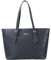 Princely London Shopper Beverly Medium - Stylische Handtasche Damen - Geräumige Shopper-Tasche mit Reißverschluss & Innenfächern - Anthrazit