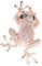 PACKOVE Frosch Brosche Strass Brosche Frosch Corsage Dekorative Brosche Kreative Brosche Tier Broschen Brosche Damen Kristall Pin Brosche Für Schals Und Tücher