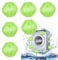 6 Stücke FusselbäLle Waschmaschine,Haarfänger Waschmaschine,Fusselball für Waschmaschine,Pet Ball Washing Fusselfänger,Gegen Hundehaare/Hair/Katzenhaare Catcher,für Entfernen Tierhaare Fusseln(Grün)