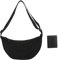 Katyjun Bauchtasche Cord damen Verstellbarer Schultergurt, Half Moon Bag Damen, Halbmond Tasche