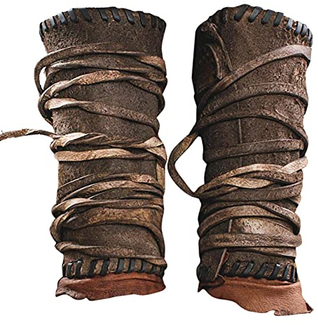 Mittelalterliche geprägte Armschienen, Retro-Kunstleder, Ritter-Armstulpen, Vintage-Armschützer, Retro-Renaissance-Armschützer, verstellbar, mittelalterliches Vintage-Kostüm-Armband