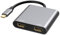 Adattatore USB C a Dual HDMI 4K@60Hz, adattatore USB tipo C a doppio monitor HDMI, hub USB C con 2 docking station HDMI 4K@60Hz per laptop/MacBook/Galaxy S9/S9+ (Only on Windows Support MST)