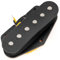 Musiclily Pro TL-60S Alnico 5 Micro Tele Simple Bobinage Chevalet Pickup pour Guitare électrique Style Tele, Noir