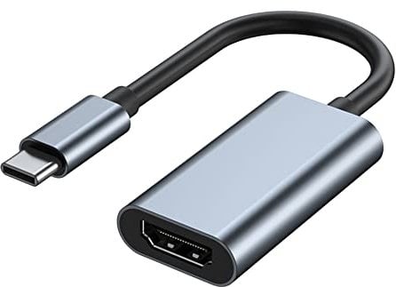 Adattatore da USB C a HDMI per monitor, 4K HDMI a USB C Laptop Docking Stations per MacBook Pro, cavo USB tipo C a HDMI per iPad air, da USB C a HDMI Dongle per Chromebook XPS TV ect