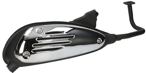 Pot d'échappement pour AGM VX50, BTC Riva 50 cc 4 temps (1 amortisseur)