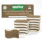 12 Pack Biodegradable Eco Sponges Washing Up,Natural Cellulose and Coconut Kitchen Sponges,Durable Natural Dishe Sponge with Non-scratch Scouring Pads for Dishes, Pots and Pans