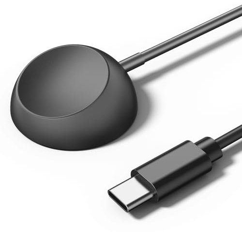 Wanme Chargeur pour Samsung Galaxy Watch 4/4 Classic/6/6 Classic/5/5 Pro/3/Active 2/Active 1, Chargeur Magnétique, Câble de Charge USB C pour Samsung Galaxy Watch Accessoires