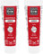 NaturaBIO Cosmetics - Pack PROMO 2 uds Pasta de Dientes para Niños Sabor Fresa 100% Natural,Vegana, Sin Gluten, Sin Fluor 75 ml