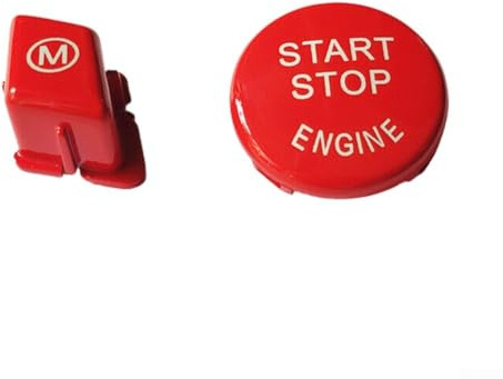 Ersatz-Lenkrad M-Modus und Start-Stopp-Taste kompatibel mit BMW 3er E90 E92 E93 für M3 Modelle