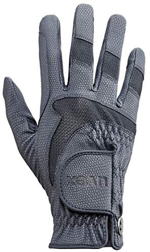 Uvex i-Performance 2 - Flexibler Reithandschuh für Damen und Herren - strapazierfähig - optimale Belüftung - Blue - 6.5