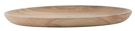 IB Laursen - Teller, Kuchenteller, Frühstücksteller, Tablett, Servierplatte - Akazienholz - Ø: 25 cm