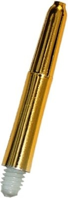 Bull's Shaft Metallic Nylon Dart Shafts, 3er Set, Typ:55314 - Short - Gold