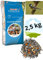 Rudloff Meisenfutter Premium 2,5 kg Sack Mischfutter für Vögel | Wintervogelfutter Sommerfutter Wildvögel wildvogelfutter Winter | Streufutter mit gestreifte Sonnenblumenkerne Erdnusskerne Futterhanf