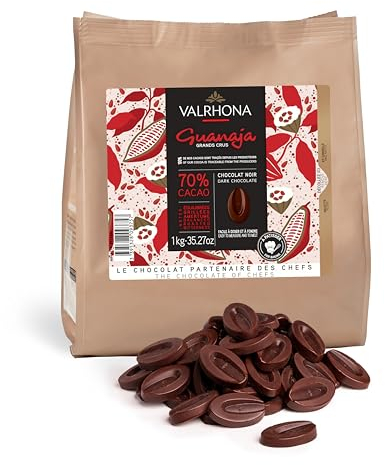 Valrhona - Les Sacs de Fève - Chocolat Noir - Guanaja 70% - 1kg
