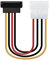 Nanocable 10.19.0201-OEM - Cavo di alimentazione SATA MOLEX, 4 pin/M-SATA/H, maschio-femmina, 16 cm