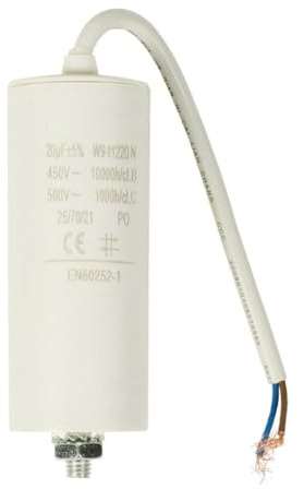 Kondensator 20 µF/450 V + Kabel