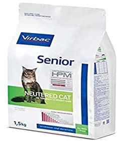 Virbac Veterinary HPM Vet Cat Senior Neutered Katzenfutter, 7 kg